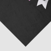 Geschlechterenthüllung auf Spanisch Seidenpapier (Detail)