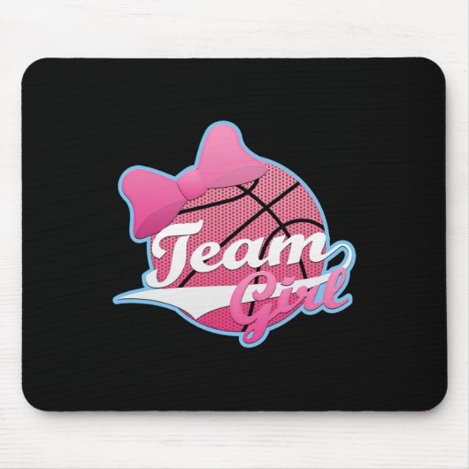 Geschlechterenthüllungsfeier Team Pink Mousepad (Vorne)