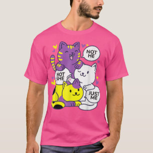 Geschlechterfluidität nicht er sie nicht nur ich n T-Shirt