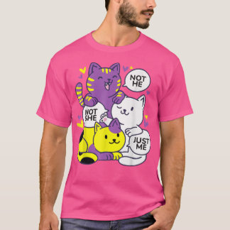 Geschlechterfluidität nicht er sie nicht nur ich n T-Shirt