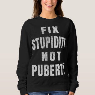 Geschlechterfragen bei Kindern können nicht zustim Sweatshirt
