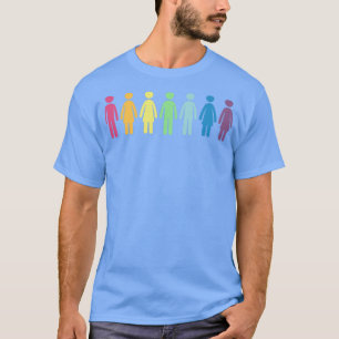 Geschlechtergleichstellung - Pride Transgender Rig T-Shirt