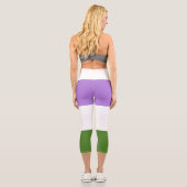Geschlechterkennzeichen Capri Leggings (Rückseite)