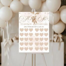 Geschlechterkennzeichen Poster