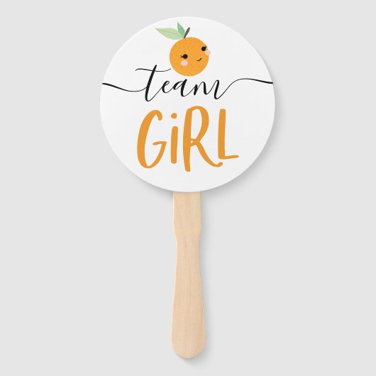 Geschlechteroffenbarung Stimmzettel Kleine Süsse O Fächer (Rückseite)