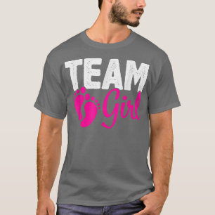 Geschlechteroffenbarung Team Girl Pink T-Shirt