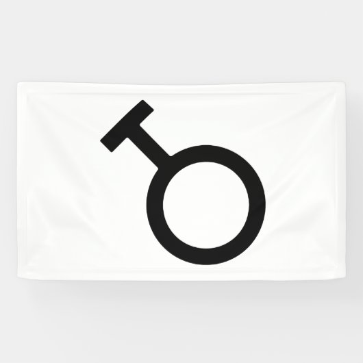 Geschlechtersymbol Banner (Horizontal)