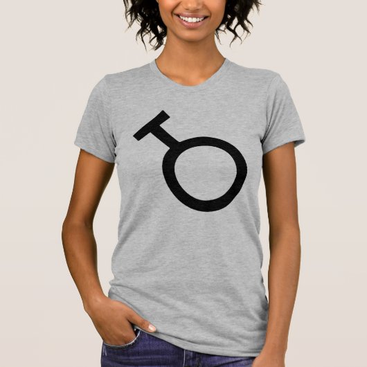 Geschlechtersymbol T-Shirt (Vorderseite)
