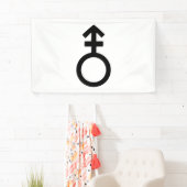 Geschlechtersymbol von Androgyne Banner (Insitu)
