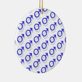 Geschlechtersymbole Keramikornament (Rechts)