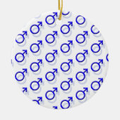 Geschlechtersymbole Keramikornament (Vorne)