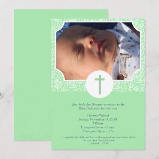 Geschlechts-neutrale Einladung (Vorne/Hinten)