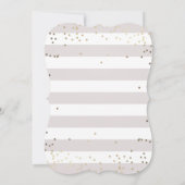 Geschlechts-neutrales Baby besprühen Einladung (Rückseite)