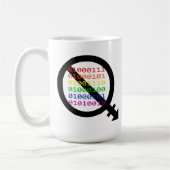 Geschlechts-Nicht-Binäre Tasse (Links)