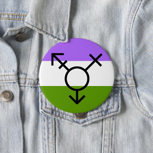 Geschlechts-Revolution LGBTQA Genderqueer Button (Beispiel)