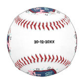 Geschlechtsankündigung Baseball (Rückseite)