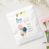 Geschlechtsankündigung Geschenktütchen (Versiegelt)