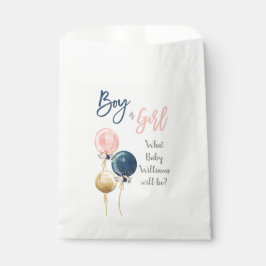 Geschlechtsankündigung Geschenktütchen