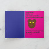 Geschlechtsankündigung Karte (Innenseite)