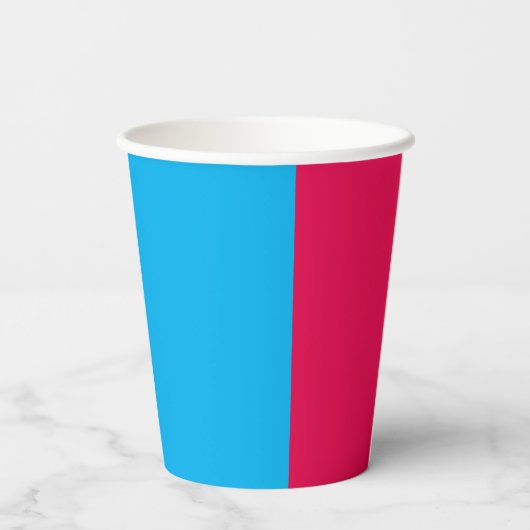 Geschlechtsankündigung Pappbecher (Rückseite)