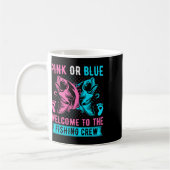 Geschlechtsenthüllung Angeln Rosa Oder Blau Willko Kaffeetasse (Links)