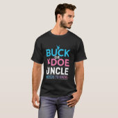 Geschlechtsenthüllung Bock oder Doe Großonkel pass T-Shirt (Vorne ganz)