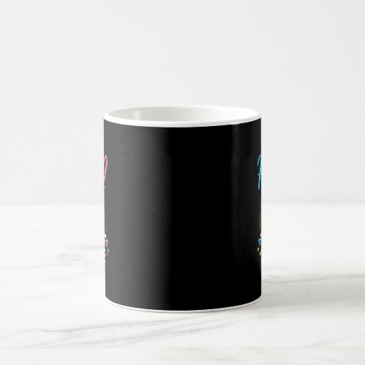 Geschlechtsenthüllung Er Oder Sie Vater Wird Golfe Kaffeetasse (Mittel)