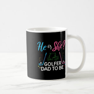 Geschlechtsenthüllung Er Oder Sie Vater Wird Golfe Kaffeetasse
