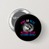 Geschlechtsenthüllung Rosa Oder Blau Willkommen Be Button (Vorne & Hinten)