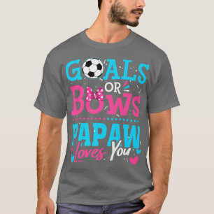 Geschlechtsenthüllungs-Tore oder Bögen Papaw liebt T-Shirt