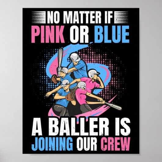 Geschlechtsenthüllungsfeier Design zu verkaufen un Poster (Vorne)