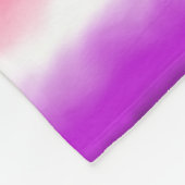 Geschlechtsflüssige Flagge Fleecedecke (Ecke)