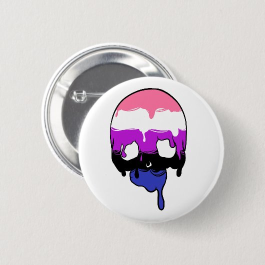 Geschlechtsflüssiges Drucktrockner Button (Vorne & Hinten)
