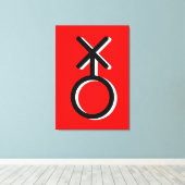 Geschlechtsidentität Leinwanddruck (Insitu (Holzboden))