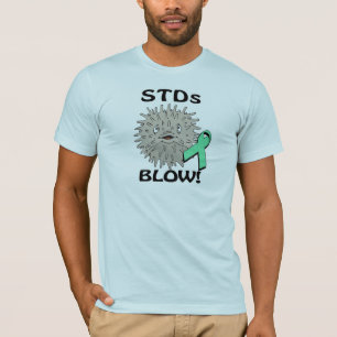 Geschlechtskrankheiten Awareness Design T-Shirt