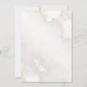 Geschlechtsneutral auf Cloud Nine Baby Dusche Einladung (Rückseite)