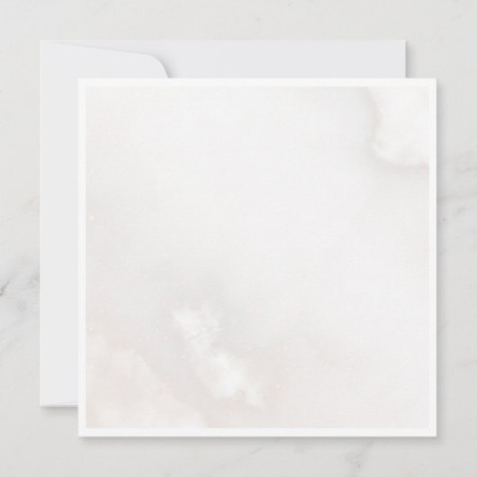 Geschlechtsneutral auf Cloud Nine Baby Dusche Einladung (Rückseite)