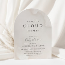 Geschlechtsneutral auf Cloud Nine Baby Dusche