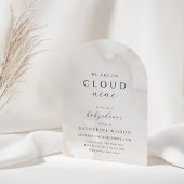 Geschlechtsneutral auf Cloud Nine Baby Dusche Einladung