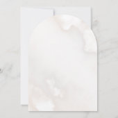 Geschlechtsneutral auf Cloud Nine Baby Dusche Einladung (Rückseite)