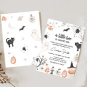 Geschlechtsneutral eine kleine Boo Baby Dusche Einladung