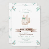 Geschlechtsneutral eine kleine, sonnige Frühlingsd Einladung (Vorne/Hinten)