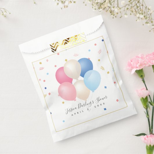 geschlechtsneutral | Gender-Enthüllung Kinderdusch Geschenktütchen (Versiegelt)