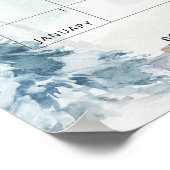 geschlechtsneutral im Winterwald: Ratet den Fällig Poster (Ecke)