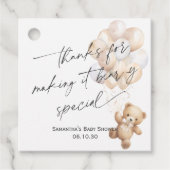 Geschlechtsneutral können wir frühzeitig auf Niedl Geschenkanhänger (Vorderseite)