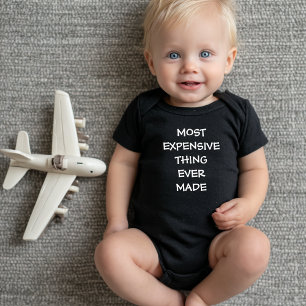 Geschlechtsneutral Lustig Teuerstes hergestelltes Baby Strampler