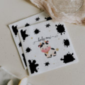 Geschlechtsneutrale Babydusche Serviette