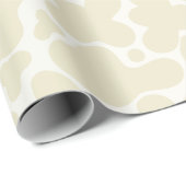 Geschlechtsneutrale Geschenkverpackung | Beiger Ku Geschenkpapier (Rolleneckpunkt)