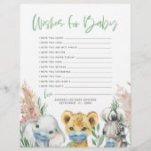 Geschlechtsneutrale Maskenwünsche für gelassen Säu Briefbogen (Vorderseite)