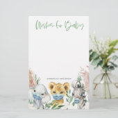 Geschlechtsneutrale Maskenwünsche für gelassen Säu Briefpapier (Stehend Vorderseite)